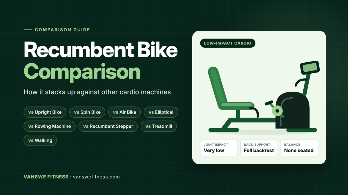 Recumbent Bike vs Other Cardio Machines