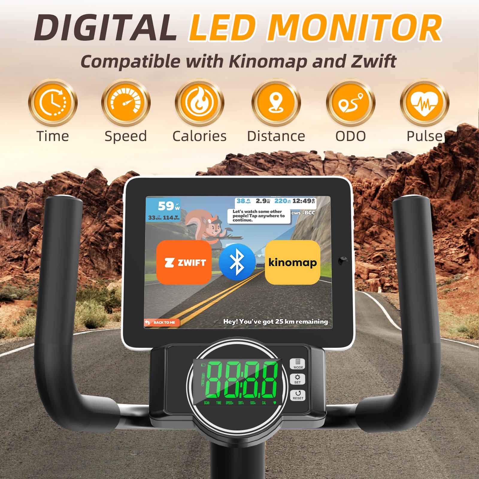 best recumbent bike for seniors with arthritis need to track user's training data.