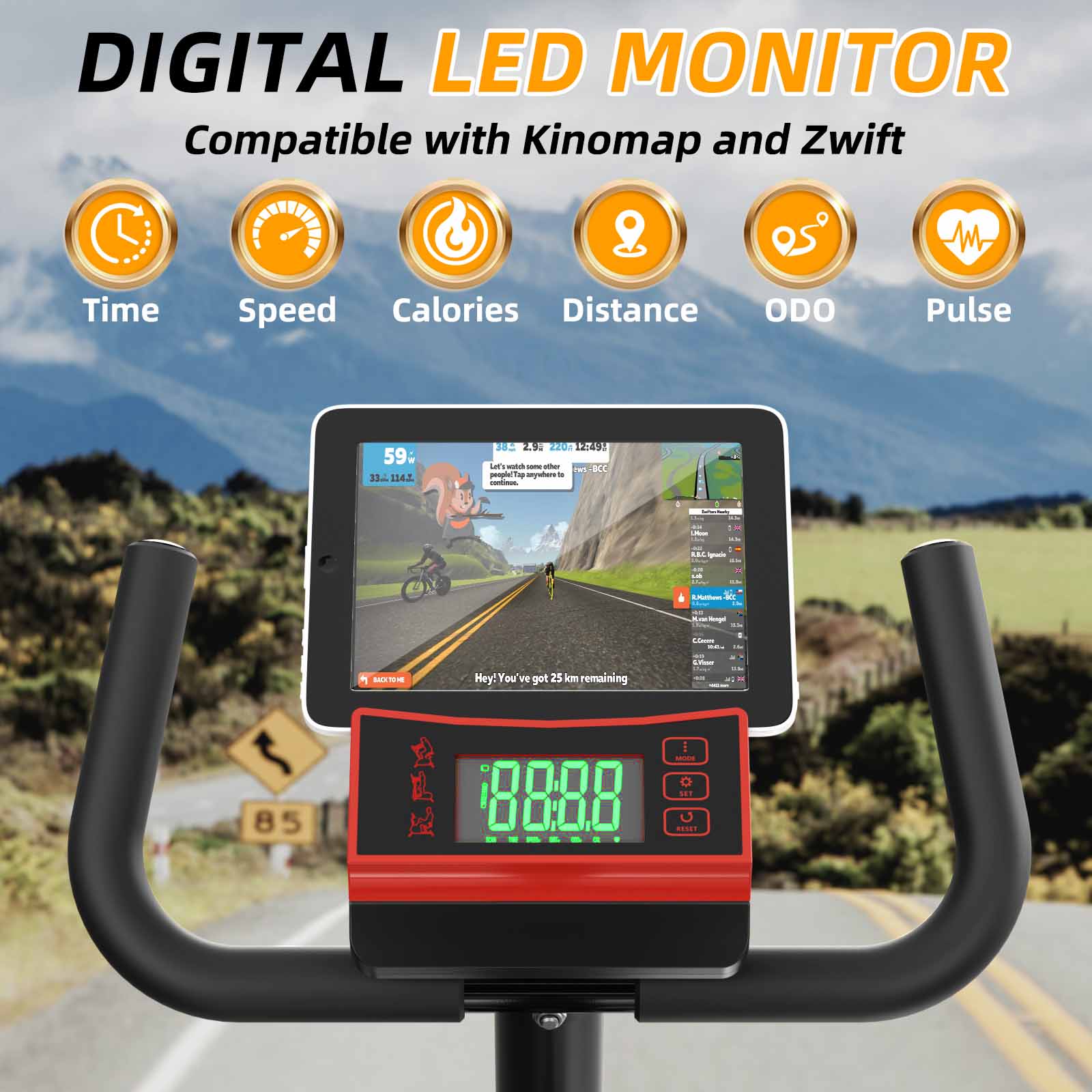 the best recumbent bike for seniors must have a monitor for heart beat.