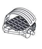 This Replacement Pedals is for Recumbent Bike NS-RB661