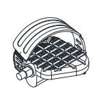 Replacement Pedals for Recumbent Bike NS-RB661 VansweFitness