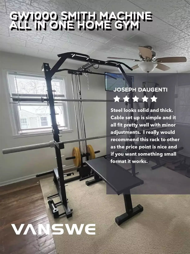 review for GW1000 smtih machine