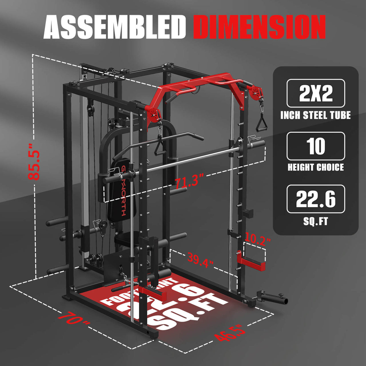 How Much Does a Smith Machine Bar Weigh?| Vanswe Fitness