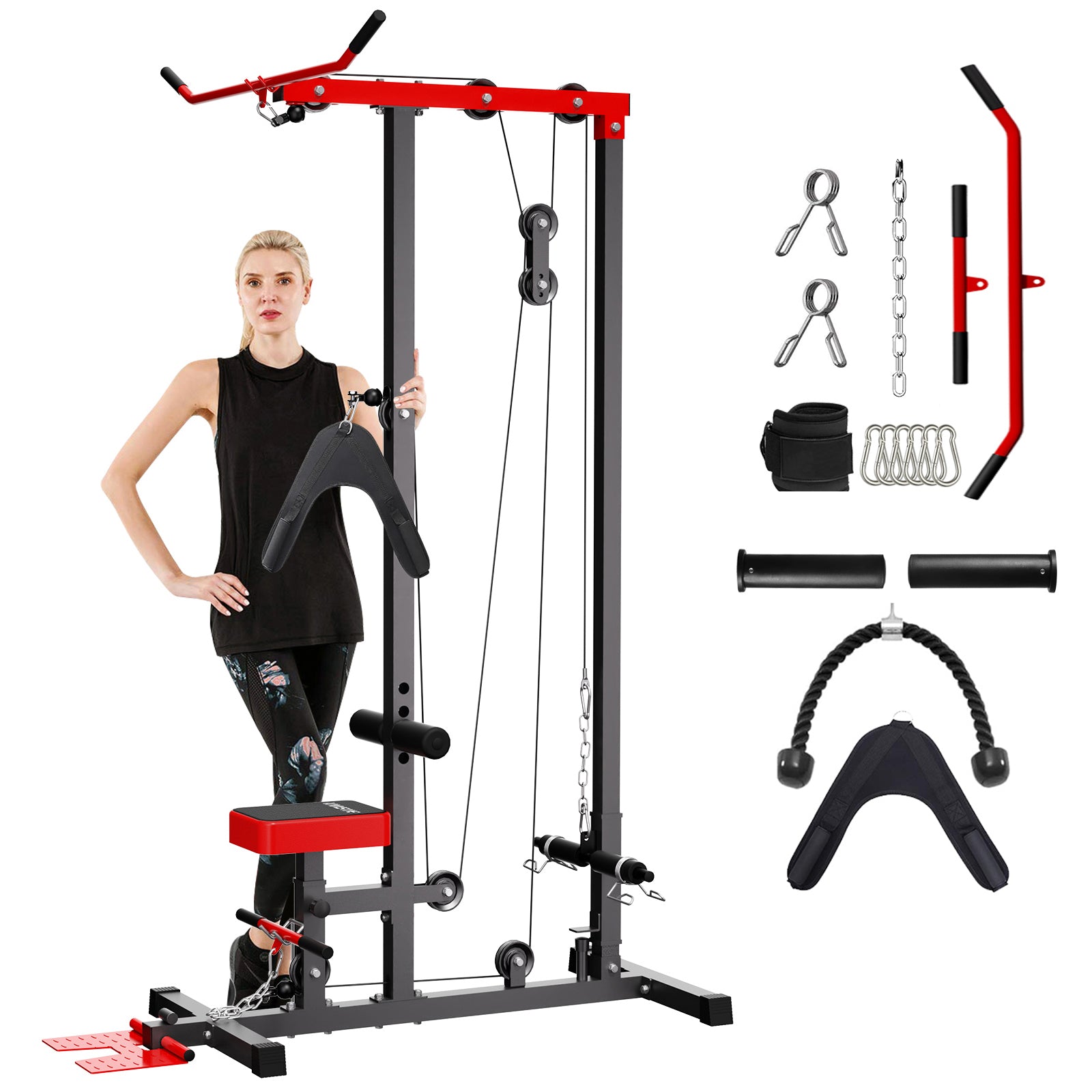 Home Gym Lat Pulldown Machine