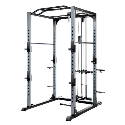 VANSWE-PR005 Power Rack 1300-Pound Capacity Olympic Power Cage Home Gym Equipment Vanswe 