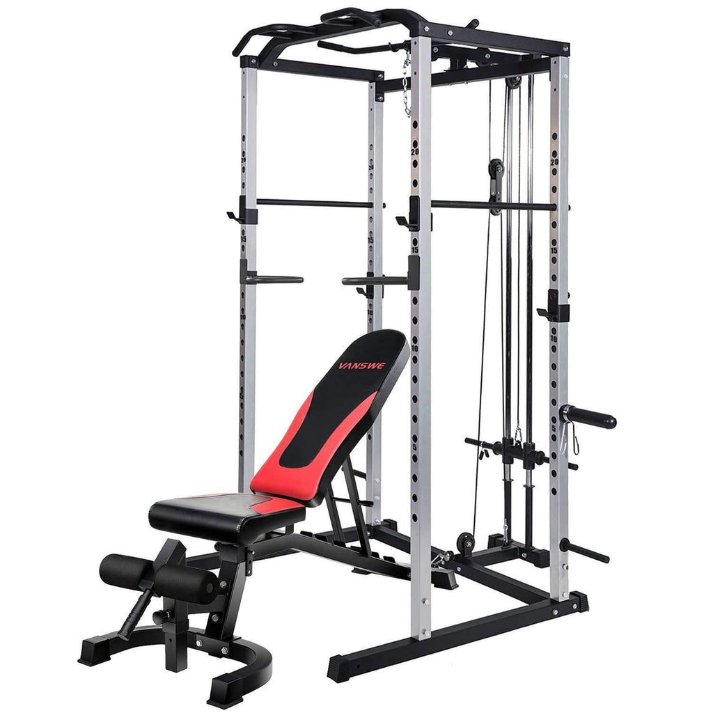 VANSWE 800 lbs Capacity Adjustable Workout Bench | New Design 2020 Vanswe 