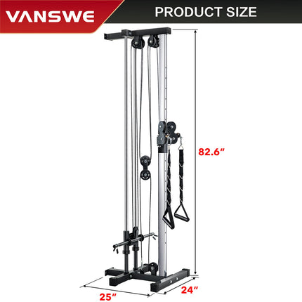 New Home Gym Wall Mount Cable Station| Vanswe