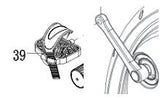 how to replace a pedal on a recumbent exercise bikes.